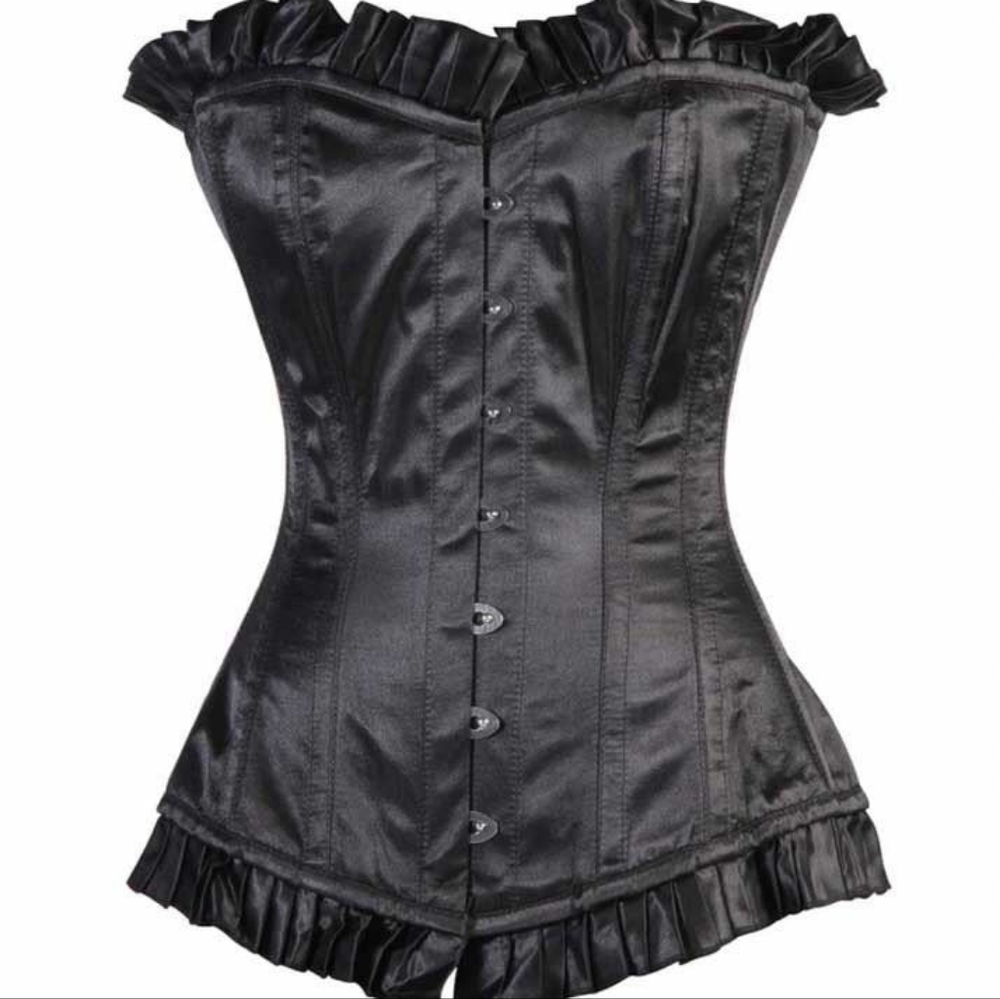 Authentic Black Overbust